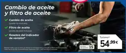 Aurgi Cambio de aceite y filtro de aceite oferta