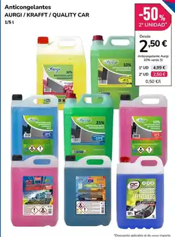 Aurgi Aurgi anticongelante oferta