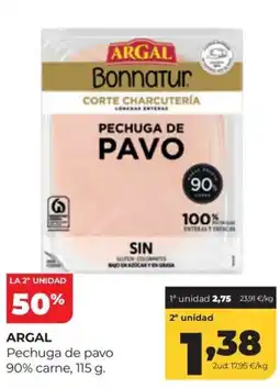 Alimerka Argal pechuga de pavo oferta