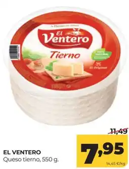 Alimerka El Ventero Queso tierno oferta