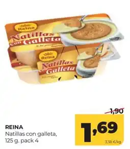 Alimerka Reina natillas con galleta oferta