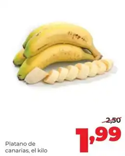 Alimerka Platano de canarias oferta