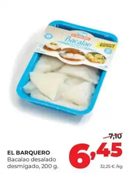 Alimerka El barquero bacalao desalado desmigado oferta
