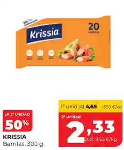 Alimerka Krissia barritas oferta
