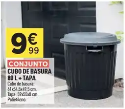 Centrakor Conjunto cubo de basura oferta