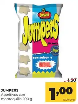 Alimerka Jumpers aperitivos con mantequilla oferta