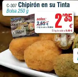 Abordo Chipirón en su Tinta oferta
