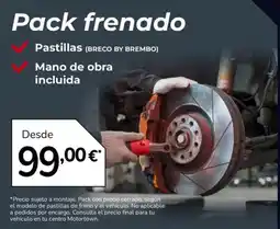 MotorTown Pack frenado oferta