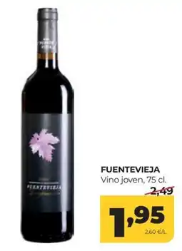 Alimerka Fuentevieja vino joven oferta