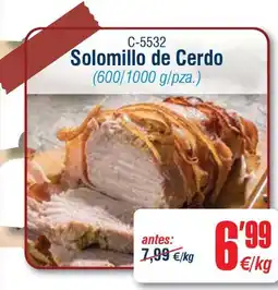Abordo Solomillo de Cerdo oferta