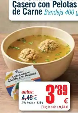 Abordo Preisa Caldo Casero de Cocido con Pelotas oferta