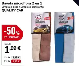 MotorTown Quality Car bayeta microfibra 2 en 1 oferta
