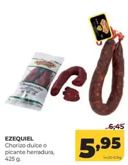 Alimerka Ezequiel chorizo dulce o picante herradura oferta