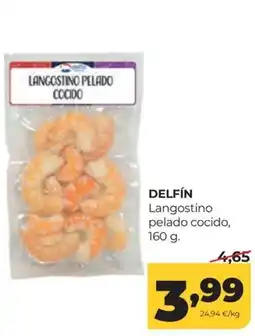 Alimerka Delfín langostino pelado cocido oferta
