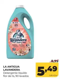 Alimerka La Antigua Lavandera Detergente líquido flor de lis oferta
