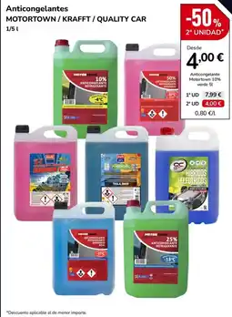 MotorTown Motortown anticongelante oferta