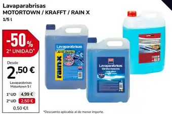 Rainx lavaparabrisas