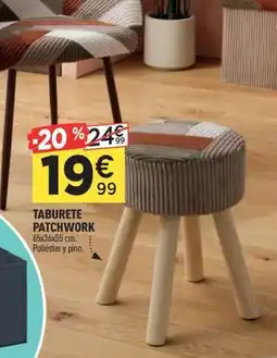 Centrakor Taburete Patchwork oferta
