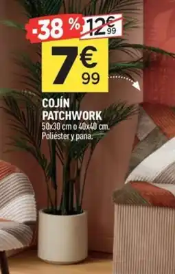 Centrakor Cojín patchwork oferta