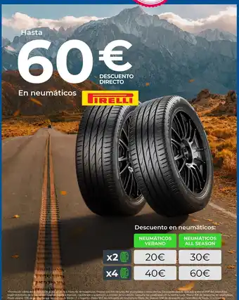 Aurgi Pirelli neumáticos oferta