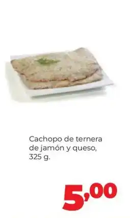 Alimerka Cachopo de ternera de jamón y queso oferta