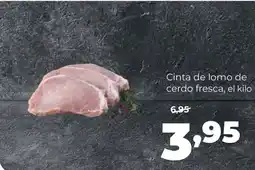 Alimerka Cinta de lomo de cerdo fresca oferta