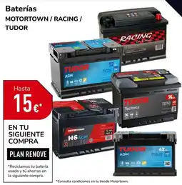 MotorTown Baterias motortown racing tudor oferta