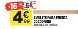 Centrakor Burlete para puerta cocooning oferta