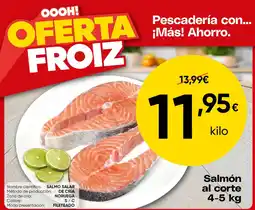 FROIZ Froiz salmón al corte oferta