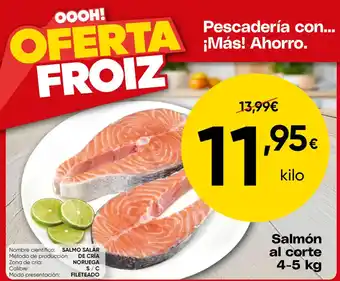 Froiz salmón al corte