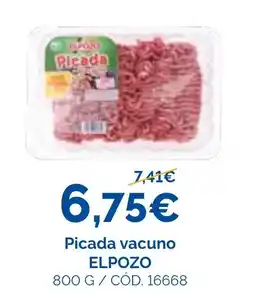 Dialsur Cash & Carry Elpozo picada vacuno oferta