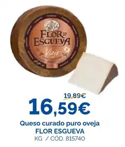 Dialsur Cash & Carry Flor esgueva queso curado puro oveja oferta