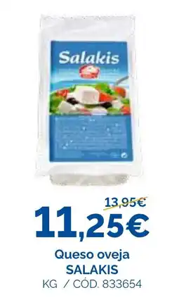 Dialsur Cash & Carry Salakis Queso oveja oferta