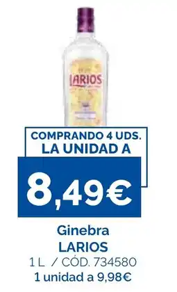Dialsur Cash & Carry Ginebra LARIOS oferta