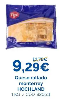Dialsur Cash & Carry Hochland queso rallado monterrey oferta