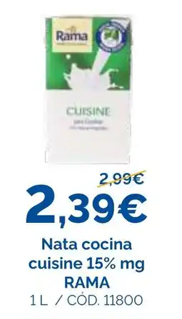 Dialsur Cash & Carry Rama nata cocina oferta