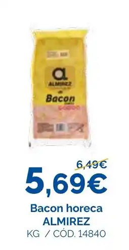 Dialsur Cash & Carry Almirez bacon horeca oferta
