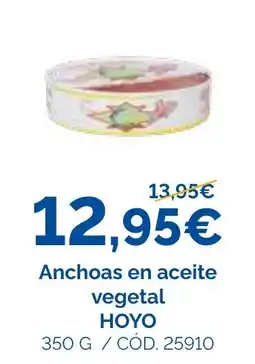Dialsur Cash & Carry Hoyo anchoas en aceite vegetal oferta