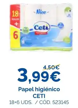 Dialsur Cash & Carry Ceti papel higiénico oferta
