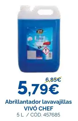 Dialsur Cash & Carry Vivó Chef abrillantador lavavajillas oferta