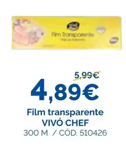 Dialsur Cash & Carry Vivó Chef film transparente oferta