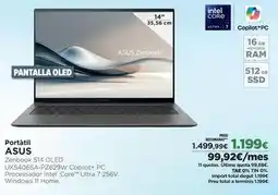 El Corte Inglés Asus - portátil oferta