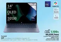 El Corte Inglés Hp - portátil oferta