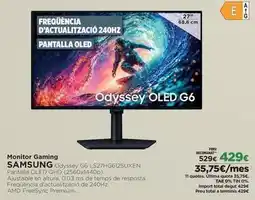 El Corte Inglés Samsung - monitor gaming oferta