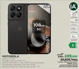 El Corte Inglés Motorola - moto g712c oferta