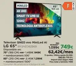 El Corte Inglés Lg - televisor qned evo miniled al oferta