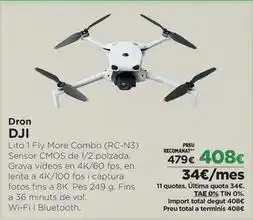 El Corte Inglés Dji - dron oferta