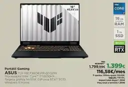 El Corte Inglés Asus - portátil gaming oferta