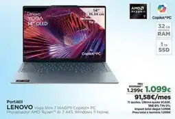 El Corte Inglés Lenovo - portátil oferta