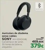 El Corte Inglés Sony - auriculars de diadema sense cables oferta